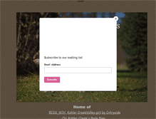 Tablet Screenshot of kohlercreeklabradors.com